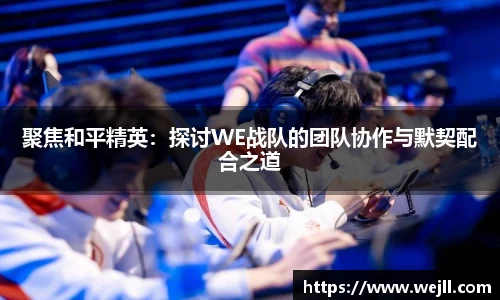 聚焦和平精英：探讨WE战队的团队协作与默契配合之道